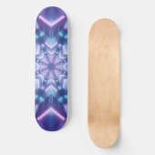 Trippy Art Patterns Skateboard (Vorderseite)