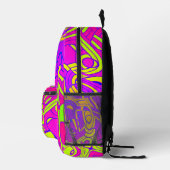 Trippy Bedruckter Rucksack (Rechts)