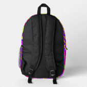 Trippy Bedruckter Rucksack (Rückseite)