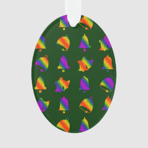 Trippy Bells Acrylic Ornament