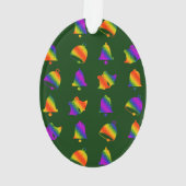 Trippy Bells Acrylic Ornament (Rückseite)