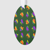 Trippy Bells Acrylic Ornament (Vorderseite)