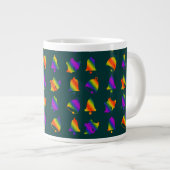 Trippy Bells Jumbo-Tasse (Vorderseite Rechts)