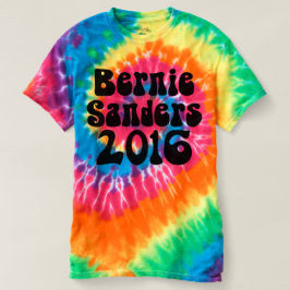 Trippy Bernie-Sandpapierschleifmaschine-gefärbte T-Shirt