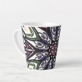 trippy-Blume Milchtasse (Linke Ecke)