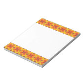 Trippy Blumen Notizblock (Rotiert)
