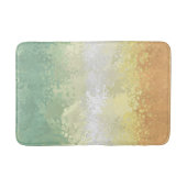 Trippy Boho Groovy Abstrakt Genderflor Pride Flag Badematte (Vorderseite)