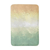 Trippy Boho Groovy Abstrakt Genderflor Pride Flag Badematte (Vorderseite Vertikal)