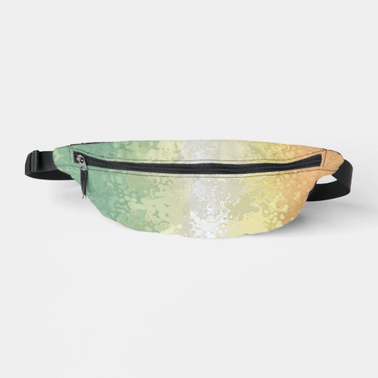 Trippy Boho Groovy Abstrakt Genderflor Pride Flag Bauchtasche (Vorderseite)