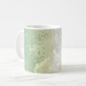 Trippy Boho Groovy Abstrakt Genderflor Pride Flag Kaffeetasse (Vorderseite Links)