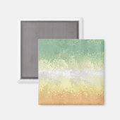 Trippy Boho Groovy Abstrakt Genderflor Pride Flag Magnet (Vorderseite/Rückseite)