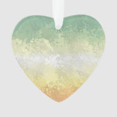 Trippy Boho Groovy Abstrakt Genderflor Pride Flag Ornament (Vorderseite)