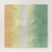 Trippy Boho Groovy Abstrakt Genderflor Pride Flag Puzzle (Horizontal)