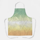 Trippy Boho Groovy Abstrakt Genderflor Pride Flag Schürze (Vorderseite)