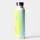 Trippy Boho Groovy Abstrakt Neurogender Pride Flag Trinkflasche (Links)