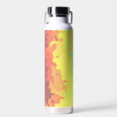 Trippy Boho Groovy Abstrakt Neurogender Pride Flag Trinkflasche (Vorne)