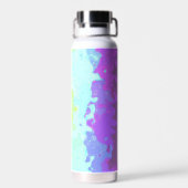 Trippy Boho Groovy Abstrakt Neurogender Pride Flag Trinkflasche (Rückseite)