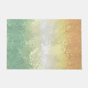 Trippy Boho Groovy Abstrakte Genderflor-Pride-Flag Fußmatte