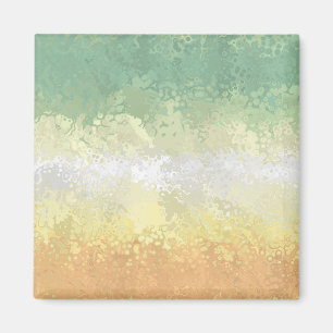 Trippy Boho Groovy Abstrakte Genderflor-Pride-Flag Magnet