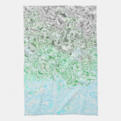 Trippy Boho Groovy Grungy Autoromantic Prilag Geschirrtuch (Vertikal)