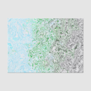 Trippy Boho Groovy Grungy Autoromantic Prilag Seidenpapier