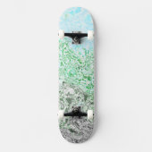 Trippy Boho Groovy Grungy Autoromantic Prilag Skateboard (Vorderseite)