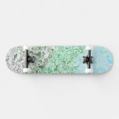 Trippy Boho Groovy Grungy Autoromantic Prilag Skateboard (Horizontal)