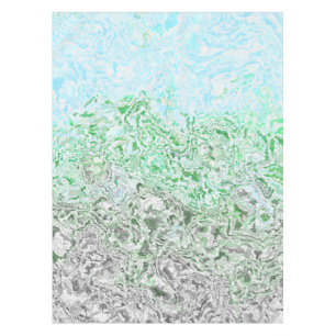 Trippy Boho Groovy Grungy Autoromantische Pride-Fl Tischdecke