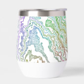 Trippy Boho Marble Abstrakt (Links)