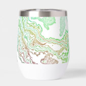 Trippy Boho Marble Abstrakt (Rückseite)