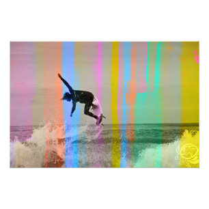 Trippy Brandung 1 Fotodruck