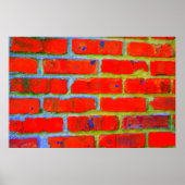 Trippy Bricks Poster (Vorne)