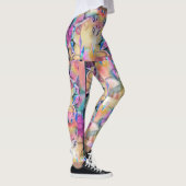 Trippy Bubble Crystal Goddess! Leggings (Rechts)