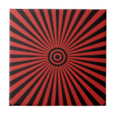 Trippy Bullseye Fliese (Vorderseite)