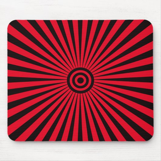 Trippy Bullseye Mousepad (Vorne)