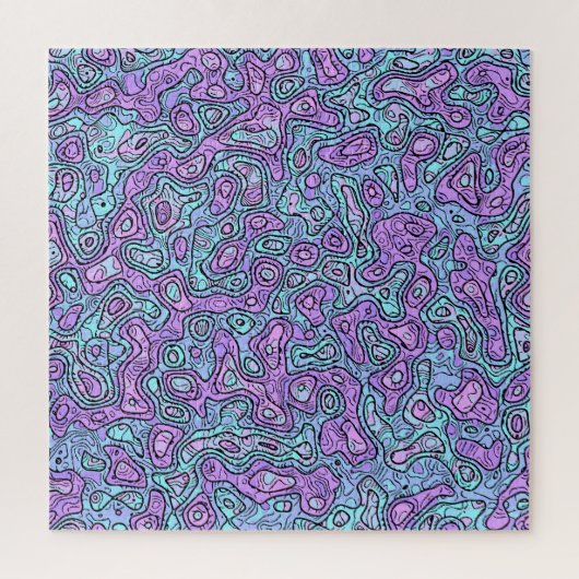 Trippy Colorful Bloc Puzzle (Vertikal)