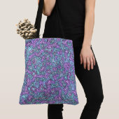 Trippy Colorful Bloc Tasche (Von Nahem)