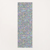 Trippy Colorful Bloc Yogamatte (Vorderseite)