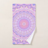 Trippy Colorful Intricate Boho Hippie Mandala Badhandtuch Set (Handtuch)