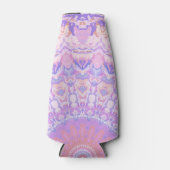 Trippy Colorful Intricate Boho Hippie Mandala Flaschenkühler (Vorderseite)