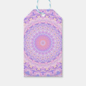 Trippy Colorful Intricate Boho Hippie Mandala Geschenkanhänger (Vorderseite)