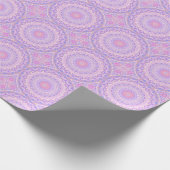 Trippy Colorful Intricate Boho Hippie Mandala Geschenkpapier (Ecke)
