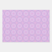 Trippy Colorful Intricate Boho Hippie Mandala Geschenkpapier Set (Vorderseite)
