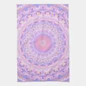 Trippy Colorful Intricate Boho Hippie Mandala Geschirrtuch (Vertikal)