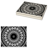 Trippy Colorful Intricate Boho Mandala Gummistempel (Stempel)