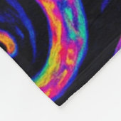 Trippy Colorful Octopus Fleecedecke (Ecke)