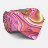 Trippy-Colority-3D-Wirbel Krawatte (Gerollt)