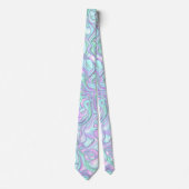 Trippy-Colority-3D-Wirbel Krawatte (Vorderseite)