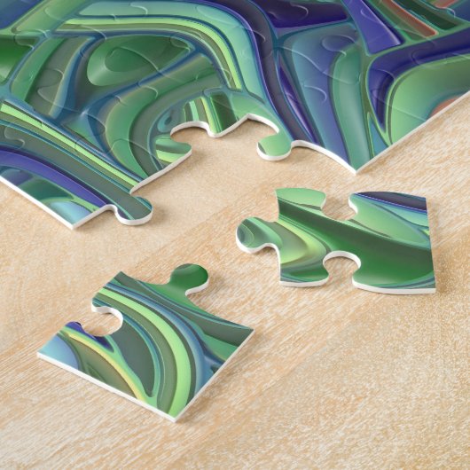 Trippy-Colority-3D-Wirbel Puzzle (Seite)