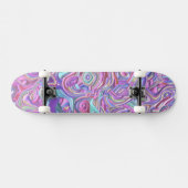 Trippy-Colority-3D-Wirbel Skateboard (Horizontal)